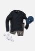 KALEG Racing Power Grid Light Long Sleeve Men'S (Black)