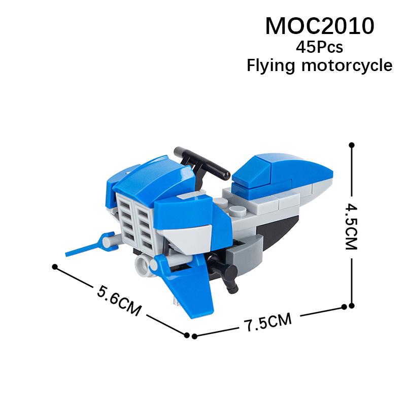 MOOXI Space Wars Series Robot Model MOC Brick DIY Diorama Adult Children Toys Building Block Set Montessori Gift Room Decoration