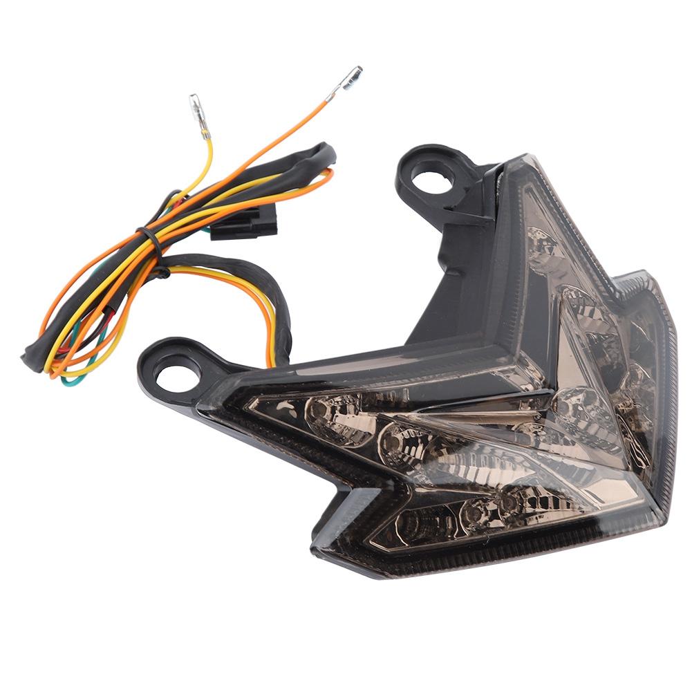 

Светодиодный задний фонарь для мотоцикла, стоп-сигнал, поворотник, задний фонарь для Kawasaki Z800 2013 2014 (белый)