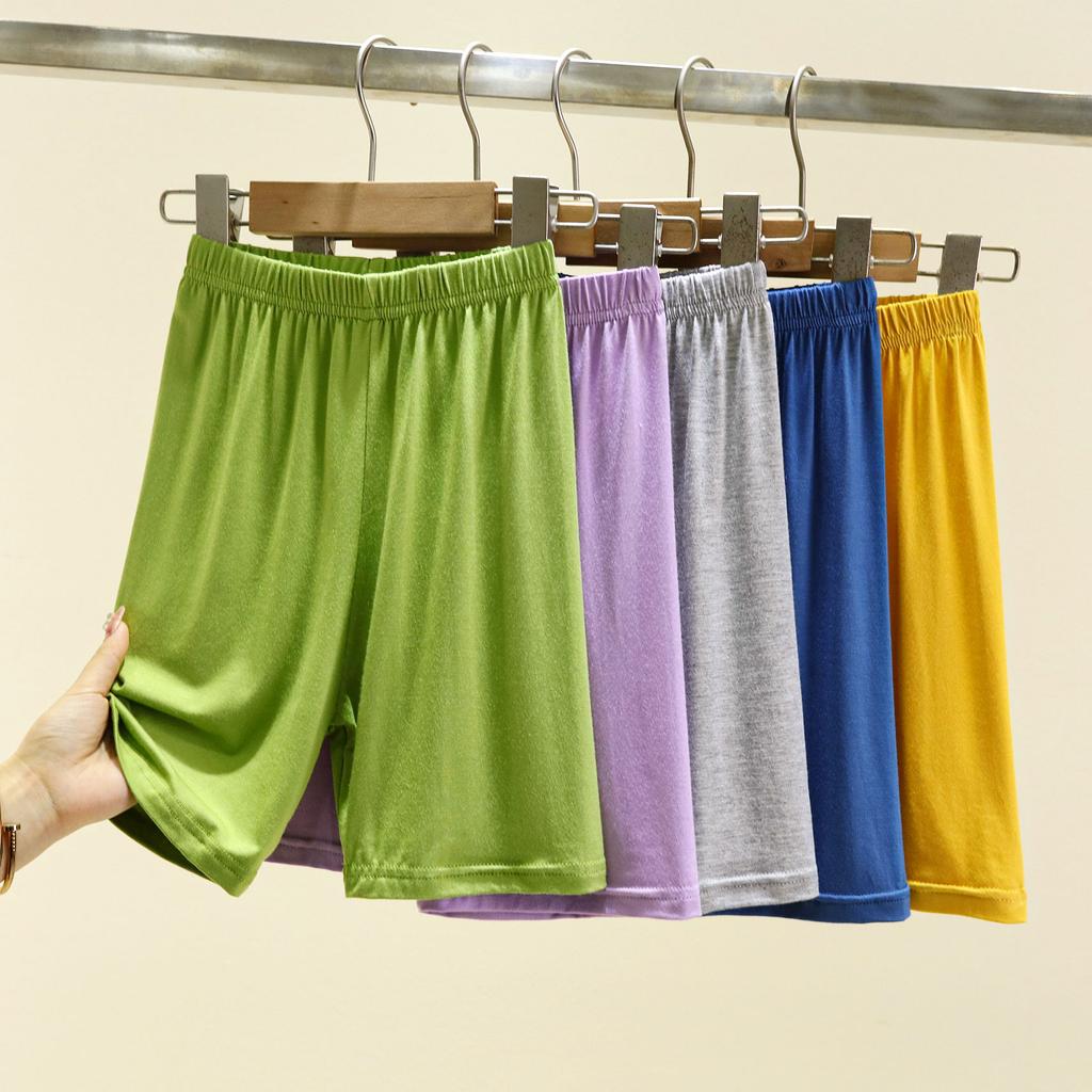 Modal Children's Shorts Thin Casual Beach Pants Summer Boys' Loose Home Pants Girls' Sleepers