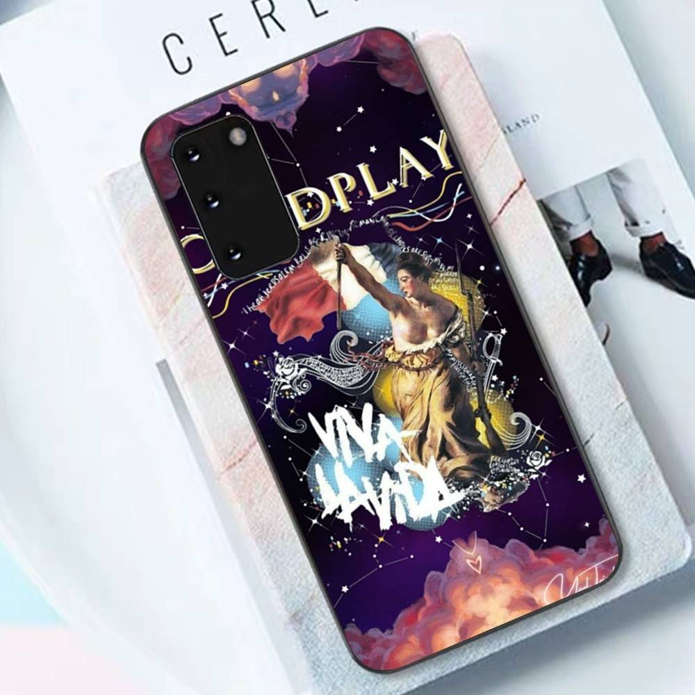 Pop Rock Band C-Coldplay Phone Case For Samsung S 24 Fe 25 Ultra Plus 20 Lite 21 30 22 23 24 22 Ultra 5G Fundas