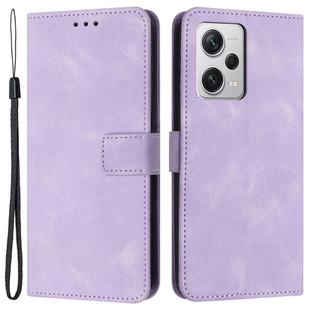 For Xiaomi Redmi Note 12 Pro 5G/12 Pro Speed 5G/Poco X5 Pro 5G Leather Case Wallet Phone Cover with Strap