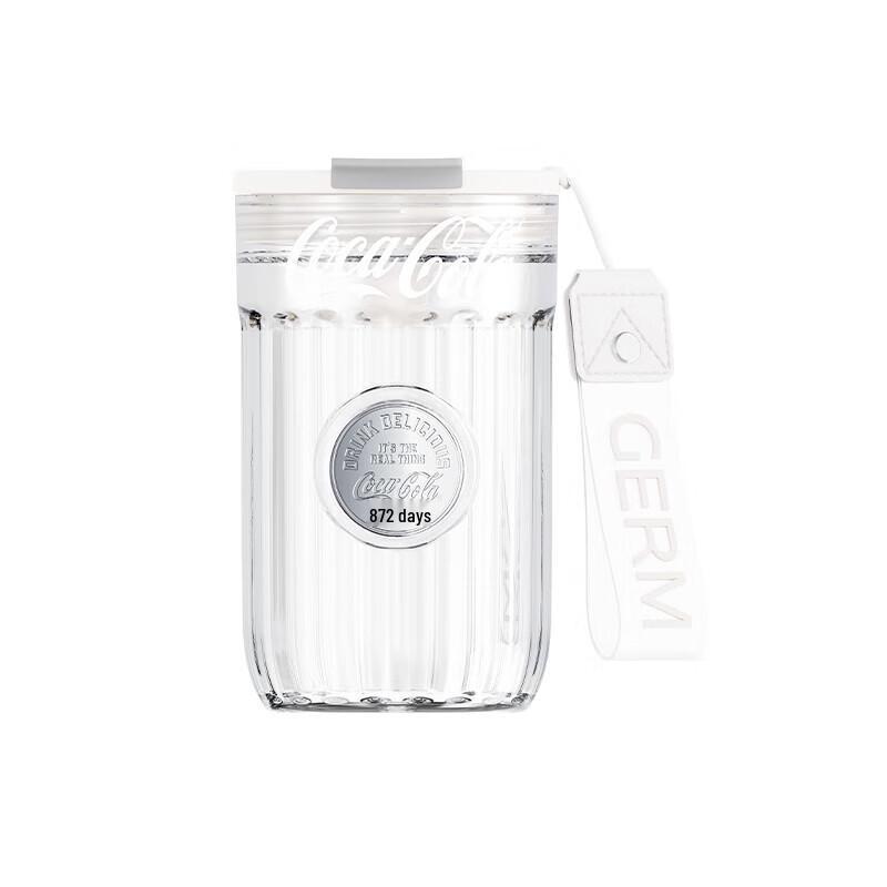 Gemec Coca-Cola Badge Series Glass Water Bottle