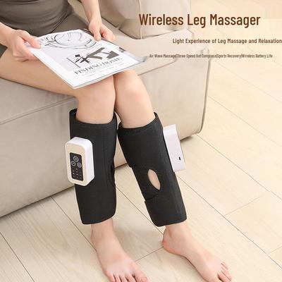 Cross-border Air Wave Foot & Calf Massager with Heat - Top Korean & Japanese Model for Leg Slimming