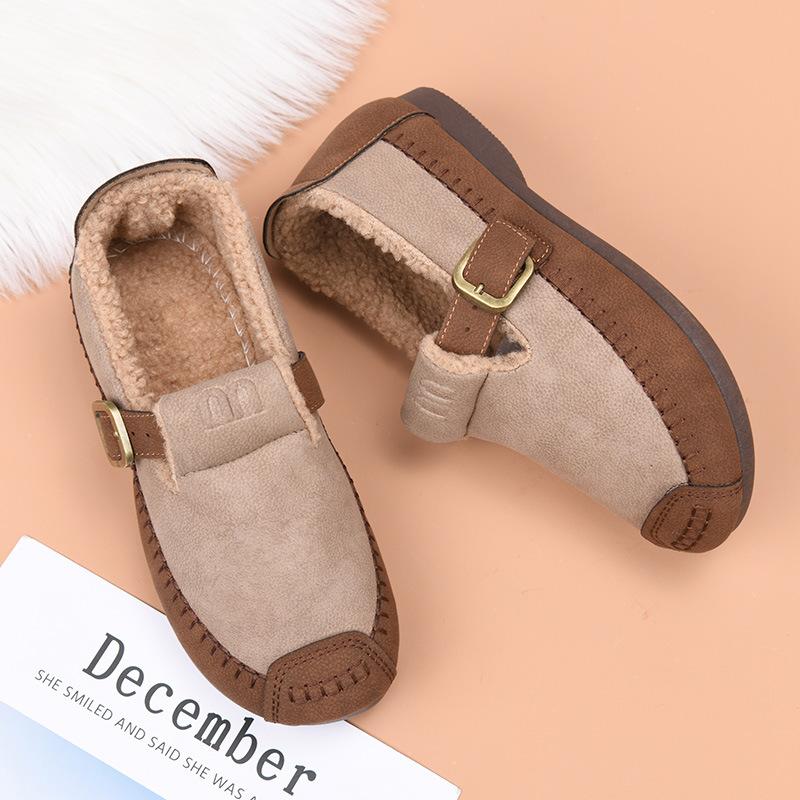 

Processing and customization 2025 winter new fashion mother shoes cotton shoes piled thickened warm women s shoes two cotton shoes 38