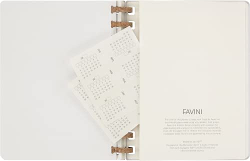 Moleskine undated spiral life planner, hardcover, XL size (20.4cm wide x 25.2cm high), Crushed Grape, DHUNDSPD2312MWH4