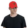 Morocco Flag Hats Unisex Women Sport Moroccan Hats Sun Caps Fishing Hat Adjustable Polyester Baseball Caps Washable