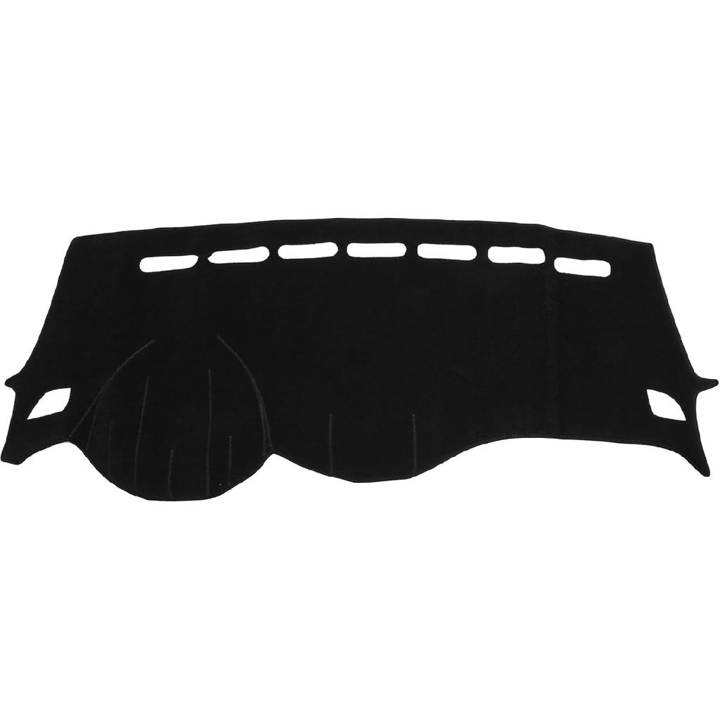 Dashboard Dash Cover Compatible for Chevy Trax 2017-2020, Durable Polyester Red Front Dash Cover Mat