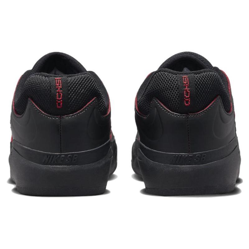 Nike Sb Ishod Wair Black Red Skateboard Shoes DV5473-001