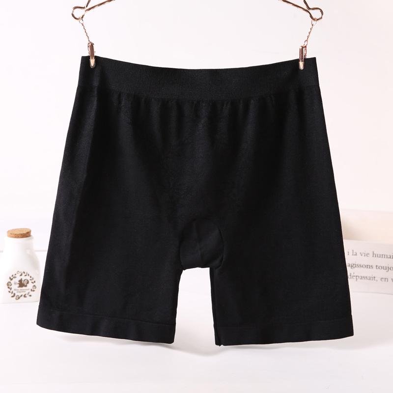 

Эластичные трусики нижнего белья размера три четверти, утягивающие трусики, утягивающие трусики XXL чёрный