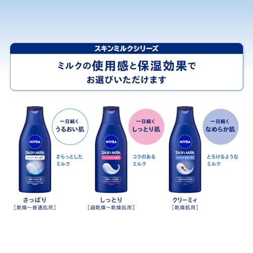 Nivea Skin Milk Moisturizing Pump Type 350g High Moisture Body Cream