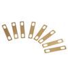 8Pcs Guitar Neck Shim Brass 4Pcs 0.2mm 2Pcs 0.5mm 2Pcs 1mm Thickness for Luthier Bolt On Repair