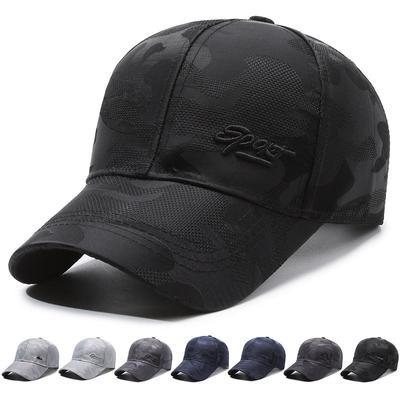 Spring Camouflage Cap Men's Baseball Cap Outdoor Sun Cap Summer Snapback Visor Hats Male Fishing Hat Peak Cap