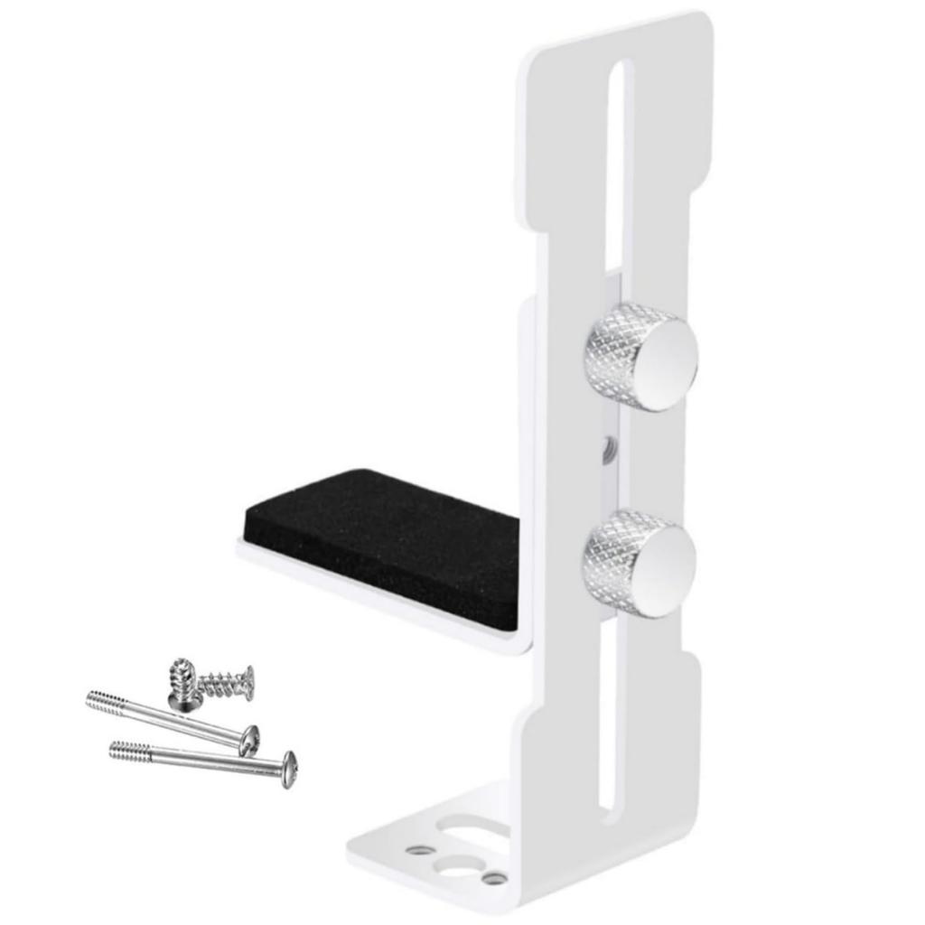 Video Card Adjustable Vertical GPU Fan Screws Included Holder, 6-96mm Bracket, Support, Mount, (White)