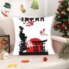 1 Stück Vintage Japanische Kunst Y2K Harajuku Kissenbezug Quadratisch Schlafzimmer Sofa Freizeit Komfort Kissen Auto Heimdekoration