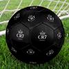 Cr7 Phänomen Krone Größe 5 Fußball Maschinengenäht Outdoor Training und Spiele Fußball Zubehör Perfektes Geschenk für Freunde Familie