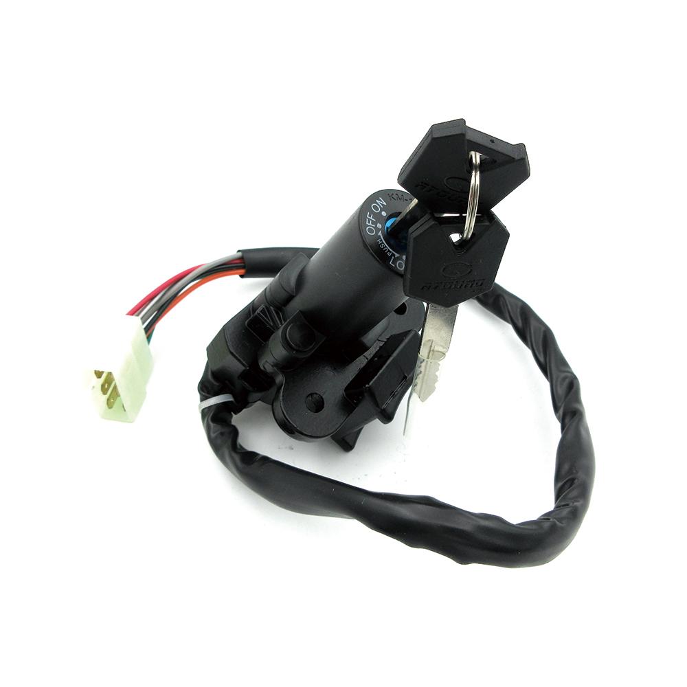 Spínací skříňka Zámek víčka palivové nádrže pro Kawasaki ZZR400 ZZR600 ZXR400 750 ZX6R ZX7R ZX7RR ZX900 ZX9R