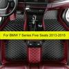 Car Floor Mats for BMW 7 Series 2013 2014 2015  Auto Foot Pads Automobile Carpet Cover