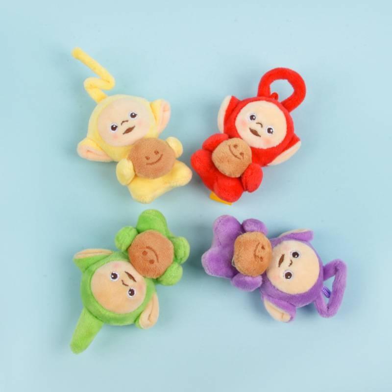 Schattige Pluche Teletubbies Toast Pop Met Geluid Perfect Voor Rugzak Decoratie Cadeau