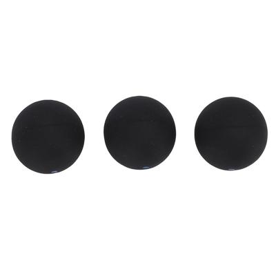 3 Stück Squashball Elastisches Gummi Professioneller Squashball für Training Übung Wettbewerb