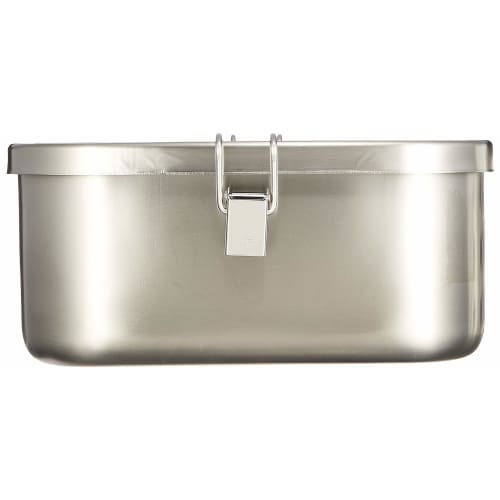 Aizawa Deep Square Container with Clasp, L 6303