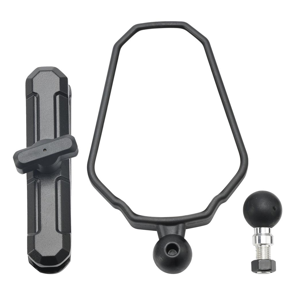 Abenteuer-Spiegel mit langem Arm für Enduro, Adventure, Touren & Dual-Sport-Motorräder