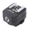 Flash Hot Shoe Sync Adapter with Extra PC Sync Port Pure Copper Interfac TTL Flash Hot Shoe Converter for Nikon Camera