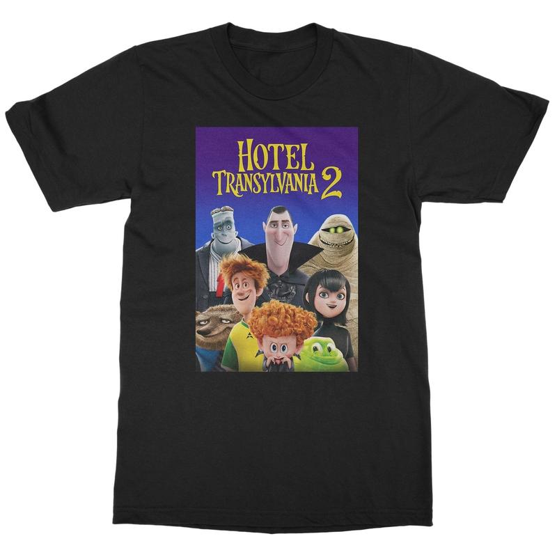 Funny Cartoon Hotel Transylvania 2 Tribute Unisex T-Shirt XXXL