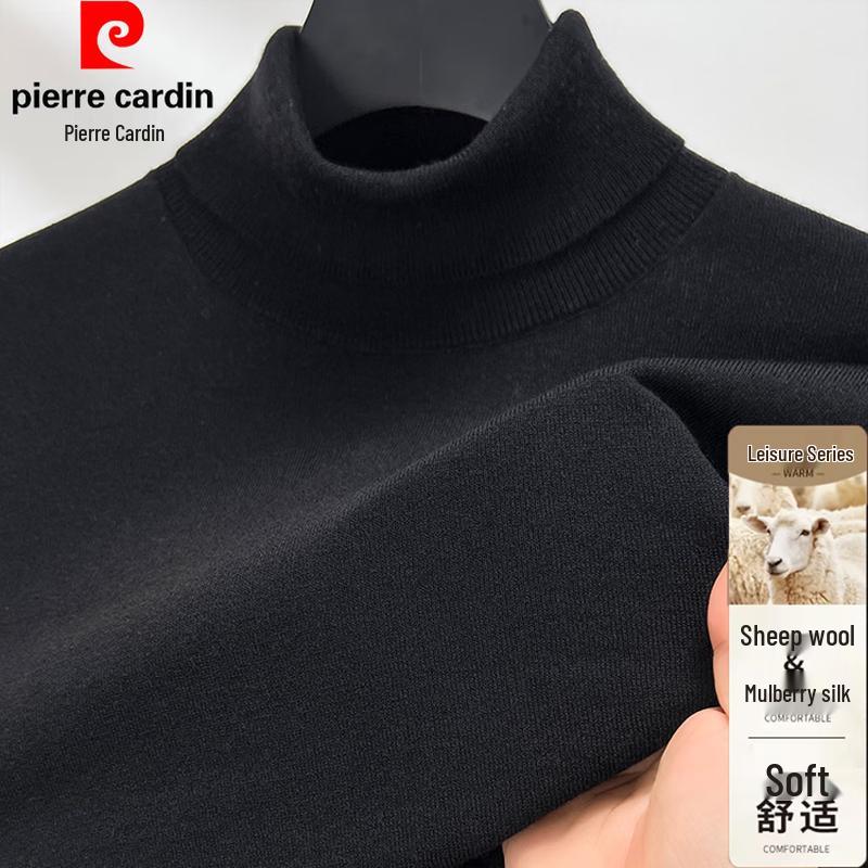 Pierre Cardin Men's Wool Blend Turtleneck Sweater