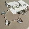 Anime Tian Guan Ci Fu Bracelet With Bell Ring Hua Cheng Xie Lian Adjustable Butterfly Finger Rings Pendant Jewelry Accessories