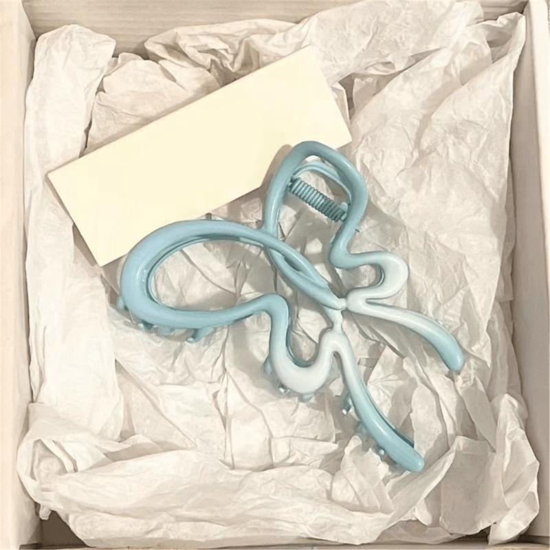 Butterfly Shape Hair Claw Braids Ponytail Woman Skincare Camping Female Hair Clip Elegant Wedding Party Hair Claw