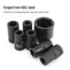 Shìyì 1-inch Chrome Vanadium Steel Air Wrench Socket Set
