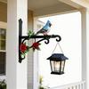 Colorful Wall-mounted Hanger Outdoor Indoor Metal Decorative Rack Beautiful Wall Hook  Outdoor