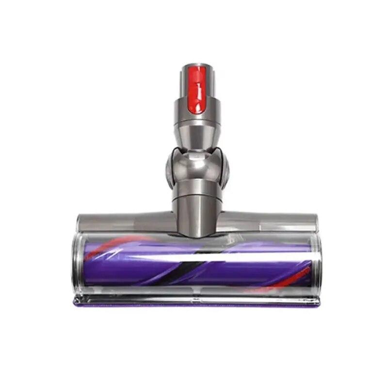 

Электрическая вакуумная головка Direct Dirve для Dyson V7 V8 V10 V11 V15, насадка для паркета, щетина, детали роликовой щетки светло-серый