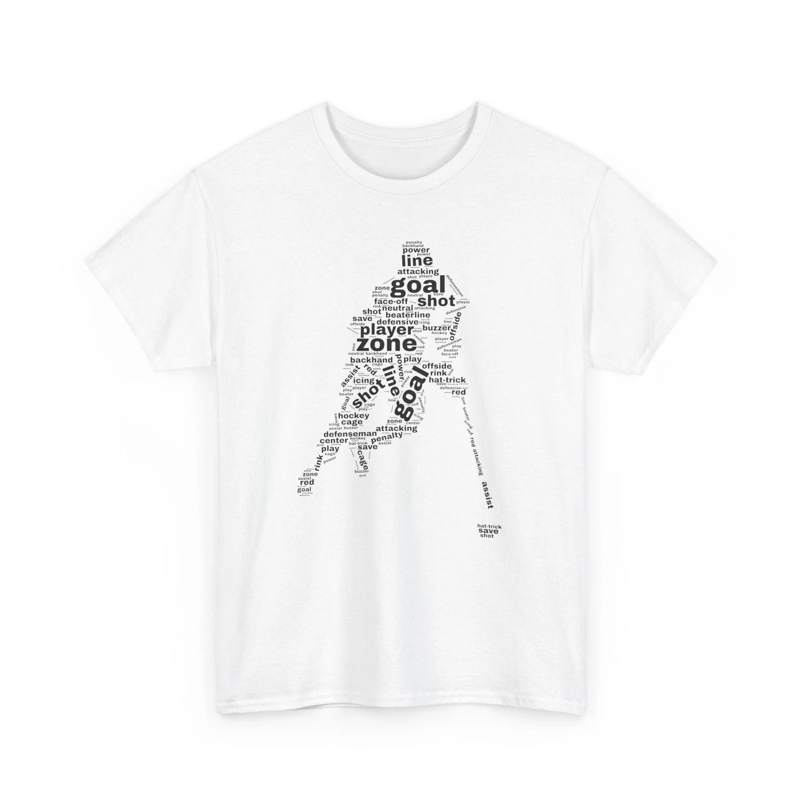 Ice Hockey Player T shirt, Winter Sport Hockey Lovers Ice Hockey Fans Shirt 3XL