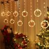Waterproof LED Christmas tree lights for indoor and outdoor use.