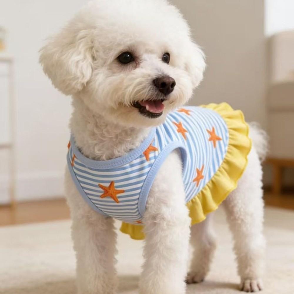 Breathable Dog Vest Skirt Cozy Summer Dog Costume Puppy Sleeveless Clothes Spring Summer