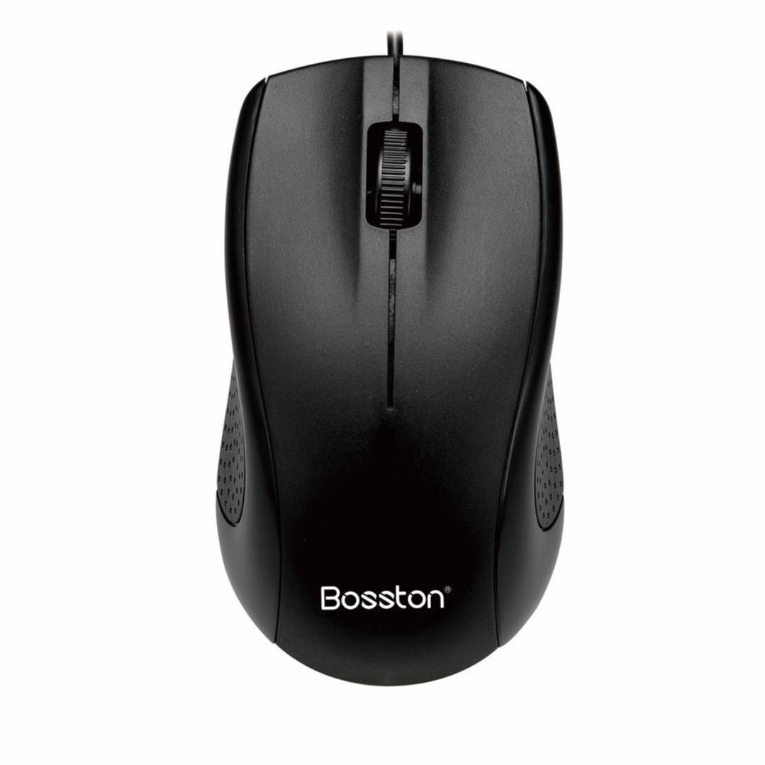

Bosdon M10 USB Wired Mouse - Black, for Notebook, Desktop, Office, Home, and Internet Cafe.