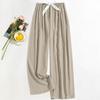 Women's Casual Fashion Sleep Pants Loungewear Pants Wearable As Outerwear High-Waisted Pants
