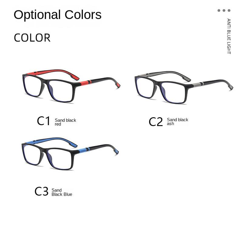 Men Sport Reading Glasses Square pochromic Glasses Presbyopia Reading Eyeglasses Ultra Light Hyperopia +1.0+1.5+2.0 To +4.0