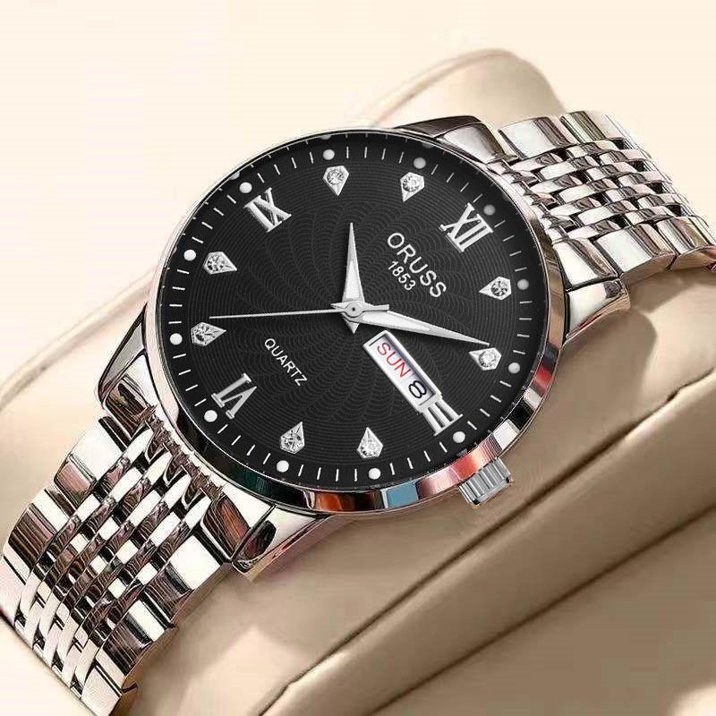 Men'S Watch, High-End Atmosphere, High-Grade Gentleman Classic Versatile Personality Trend, Handsome Waterproof Luminous Light