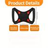 1PC Unisex Adjustable Posture Correction Back Support Belt, Breathable and Non-slip Ergonomic Support Belt Posture Improvement