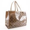 Salvatore Ferragamo Gancini Tote Bag AU-21-2437 beige Plastics Women Used