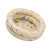 Inflatable Pool Baby Retro Blow Up Swimming Pool Family Cute Style Thickened Water Pool Beige