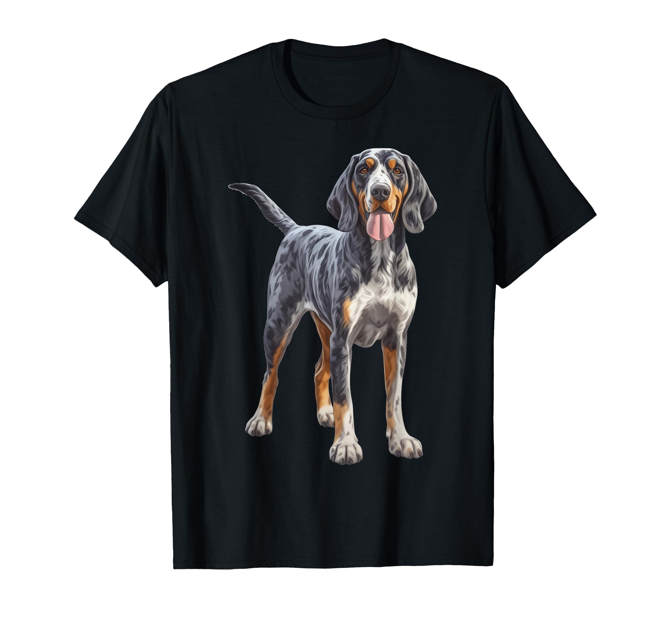 

Bluetick Coonhound Dog Mom Dad Puppy Breeder Memorial T-Shirt