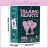 Talking Hearts Couples Edition Paper Card Game For Romantic Date Nights