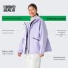 BENLAI Women's Water-Repellent Hooded Windbreaker Jacket