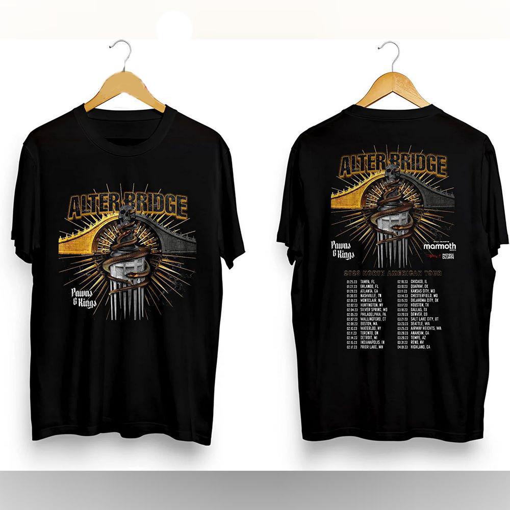 Alter Bridge Тур по Северной Америке Унисекс Все размеры от S до 5XL 1L601 Унисекс Футболка S