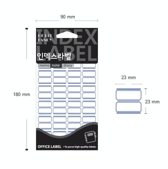 Petit Fancy Etikettenaufkleber (je 10 Stück) Indexetiketten / Kategorieetiketten / Büroetiketten / Anhängeraufkleber / Markierungswerkzeuge / Anhänger für Index - 48 Optionen