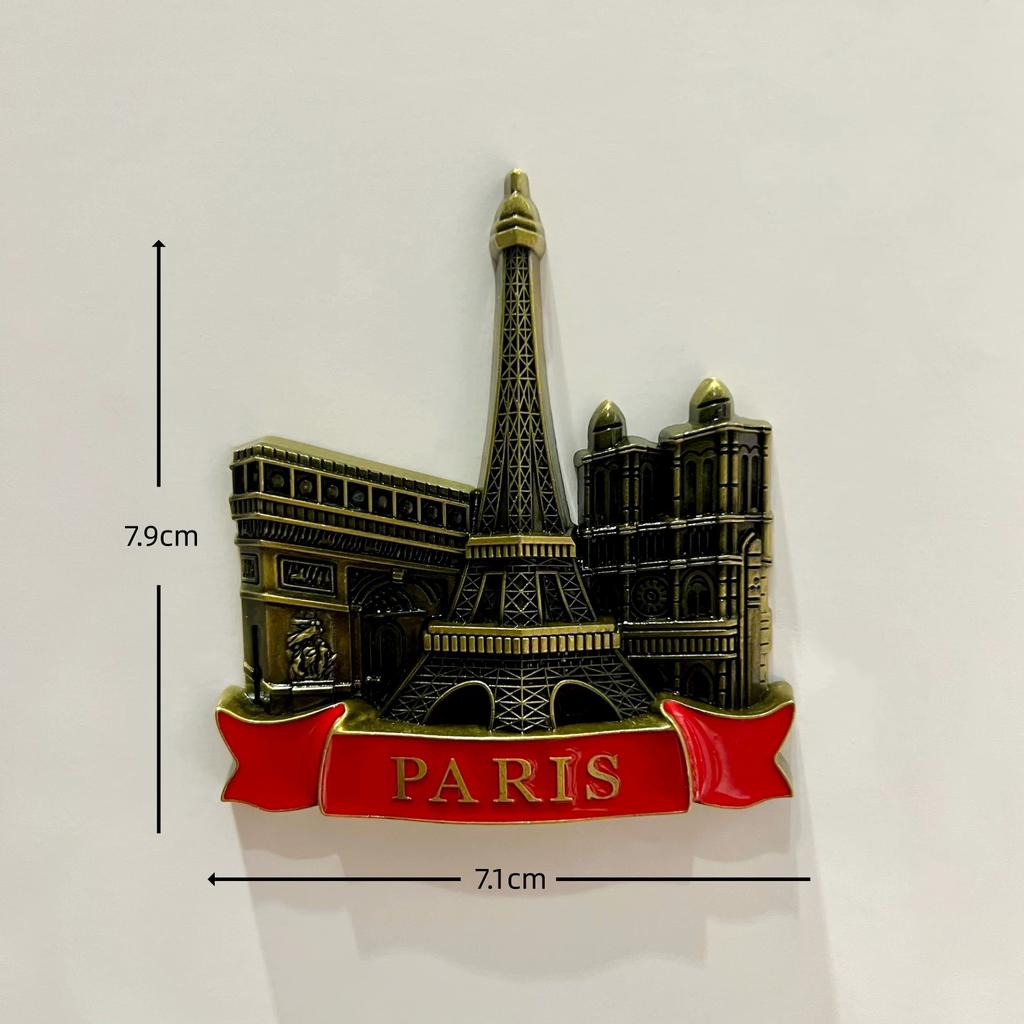 France Switzerland Germany Belgium Austria United Kingdom Fridge Magnet Stickers Travel Souvenir Gift Landscape Refrigerator Magnet Home Kitchen Decor